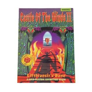 Vtg Castle Of The Winds 2 Lifthransir's Bane Windows Role Playing Adventure Game